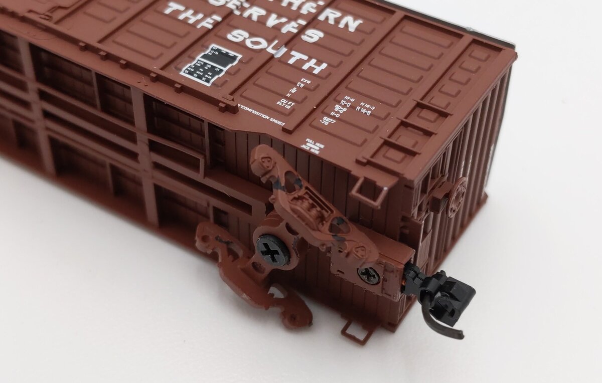 ExactRail EN-50401-6 N Scale Southern P-S 5277 Waffle Boxcar #526401 EX/Box