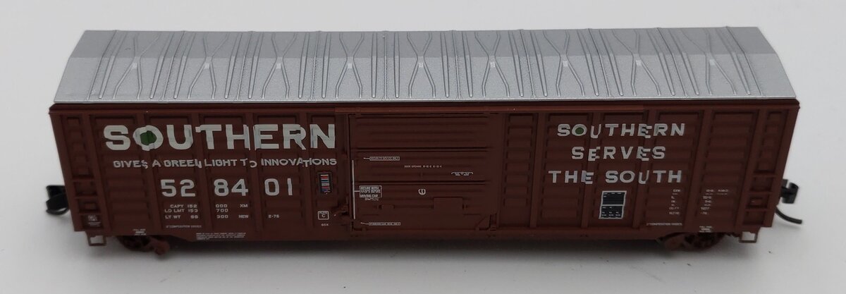 ExactRail EN-50401-6 N Scale Southern P-S 5277 Waffle Boxcar #526401 EX/Box