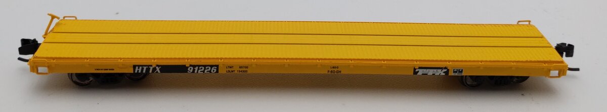 InterMountain 66417-03 N Scale HTTX 60' Flatcar #91226 LN/Box