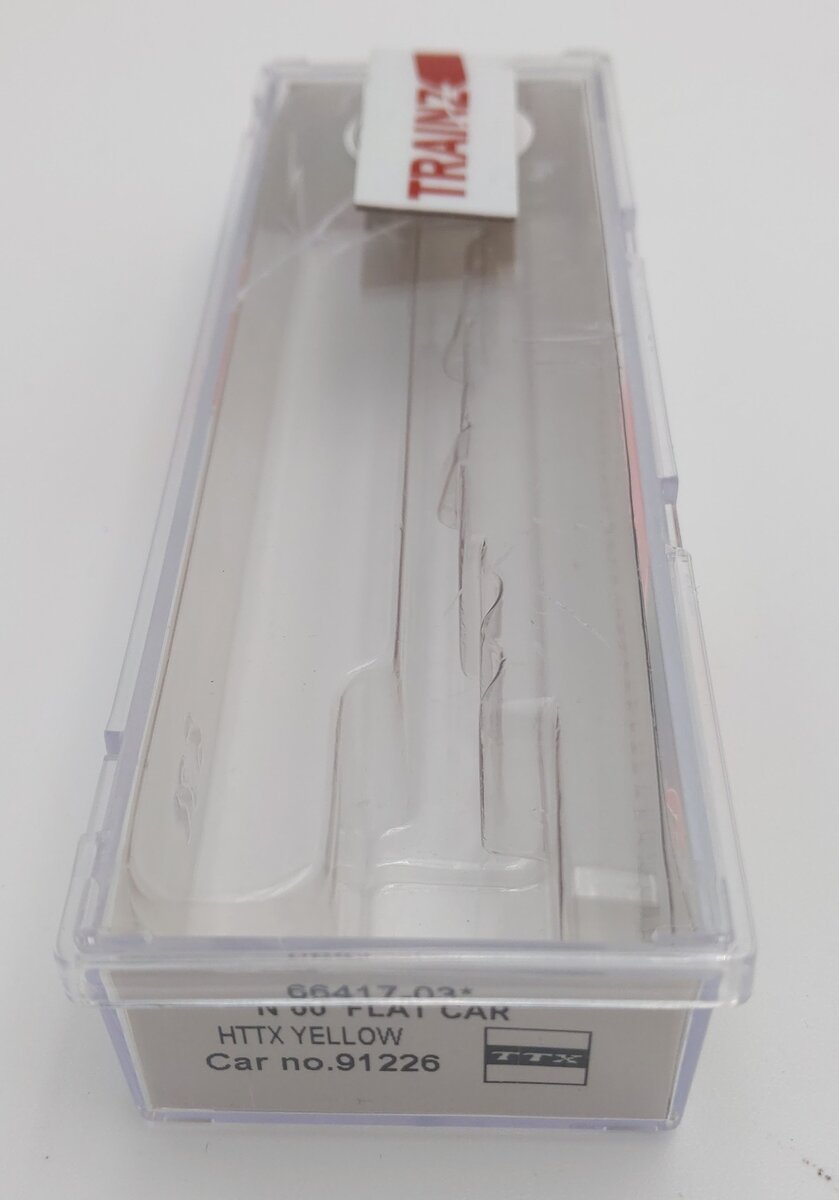 InterMountain 66417-03 N Scale HTTX 60' Flatcar #91226 LN/Box