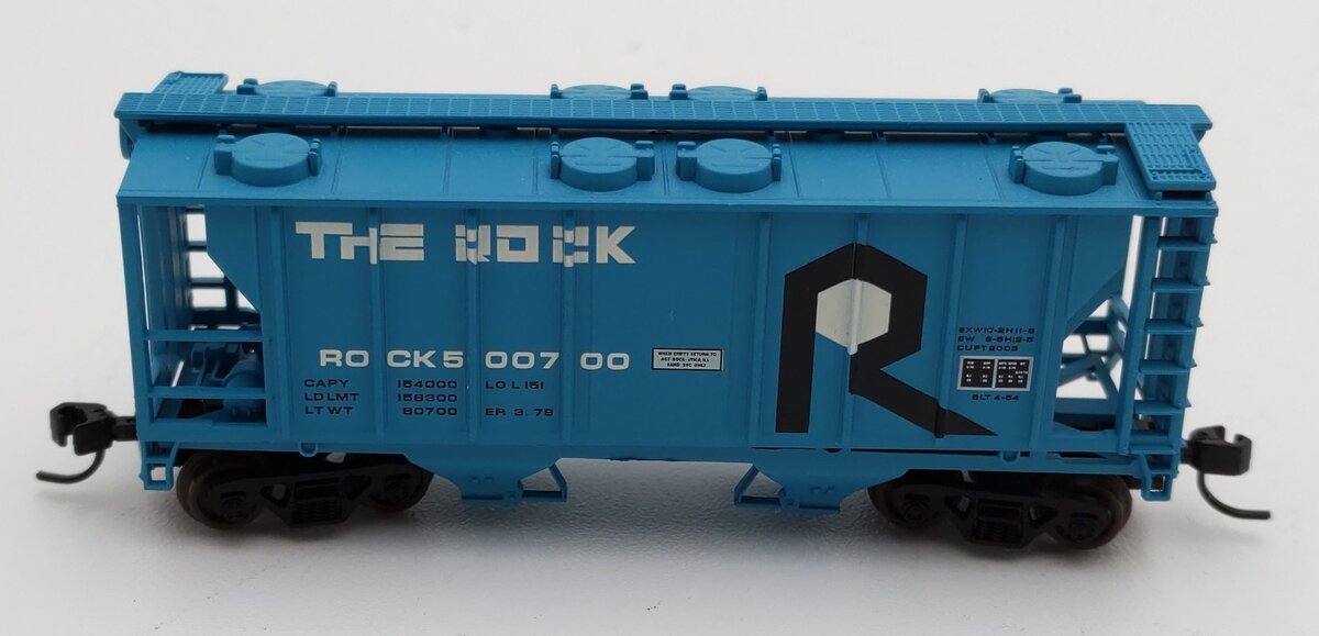 Atlas 31871 N Scale Rock Island PS-2 2-Bay Covered Hopper #500700 LN/Box
