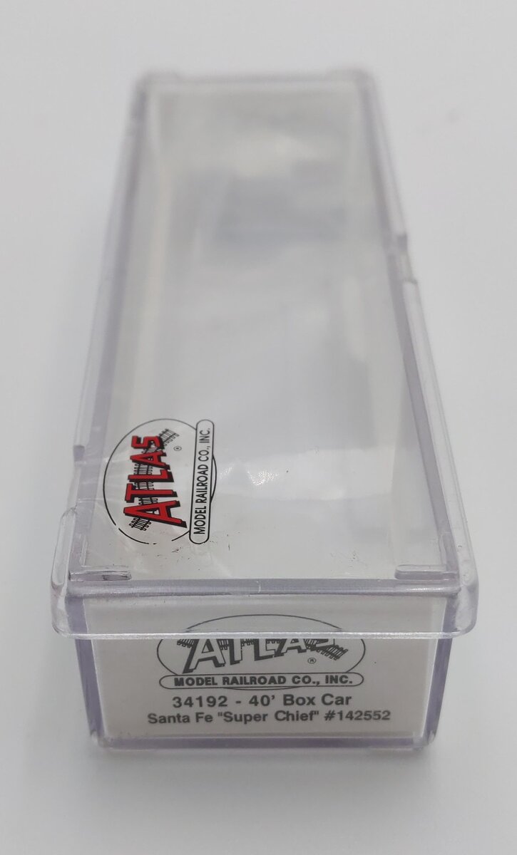 Atlas 34192 N Scale Santa Fe "Super Chief" 40' Box Car #142552 LN/Box