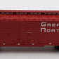 Atlas 50001275 N Trainman 40' Double Door Box, GN #38747 LN/Box