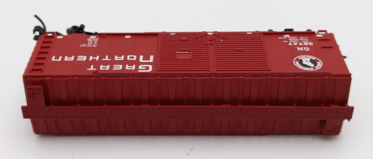 Atlas 50001275 N Trainman 40' Double Door Box, GN #38747 LN/Box