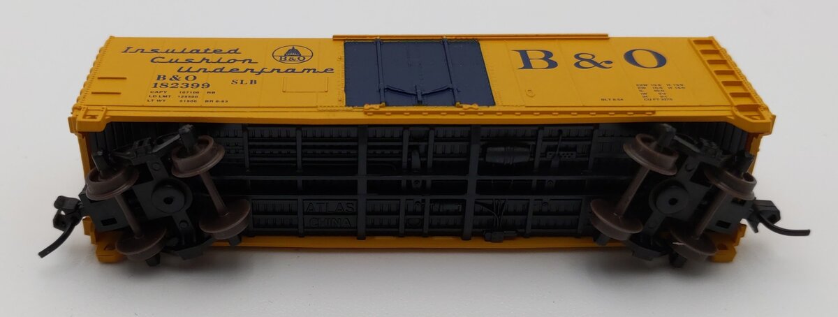 Atlas 33192 N Scale Baltimore & Ohio 40' Standard Boxcar #182399 LN/Box