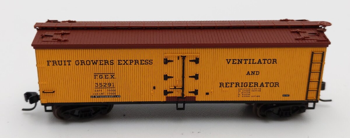 Atlas 41457 N Scale Fruit Growers Express 40' Reefer Car #35291 LN/Box