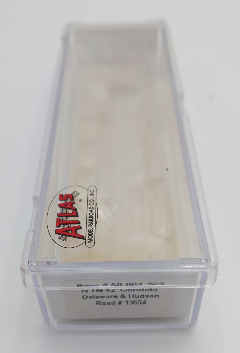 Atlas 50001363 N Trainman 42' Gondola, D&H #13654 LN/Box