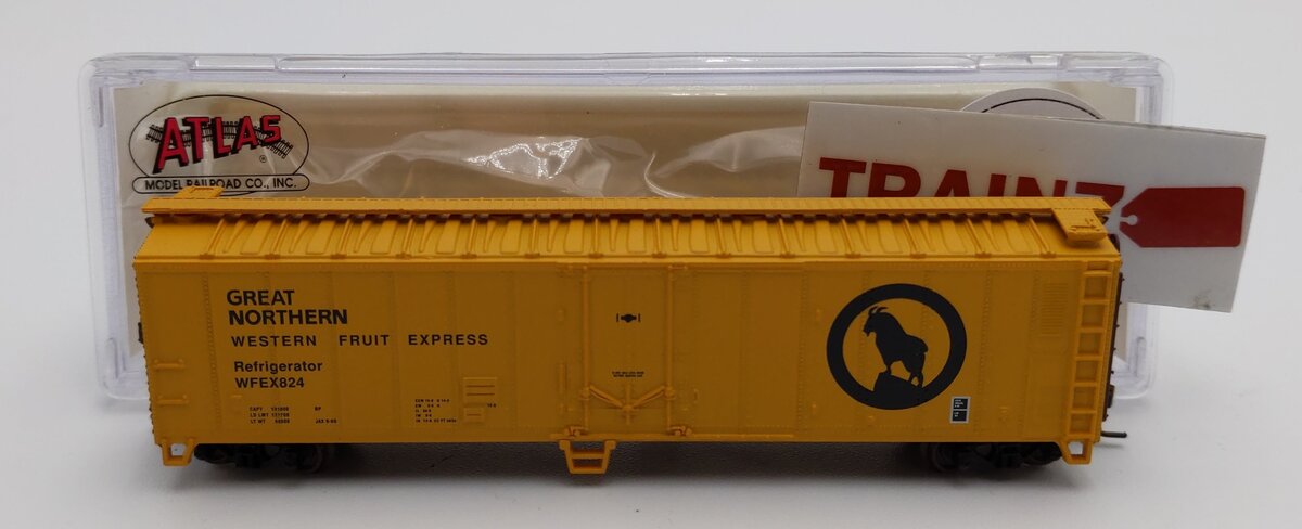Atlas 36732 N Scale WFE 50' Reefer Car LN/Box