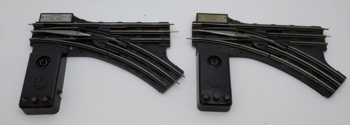 Lionel O22 Vintage O Switch Right Hand Remote Control Switch (2) VG