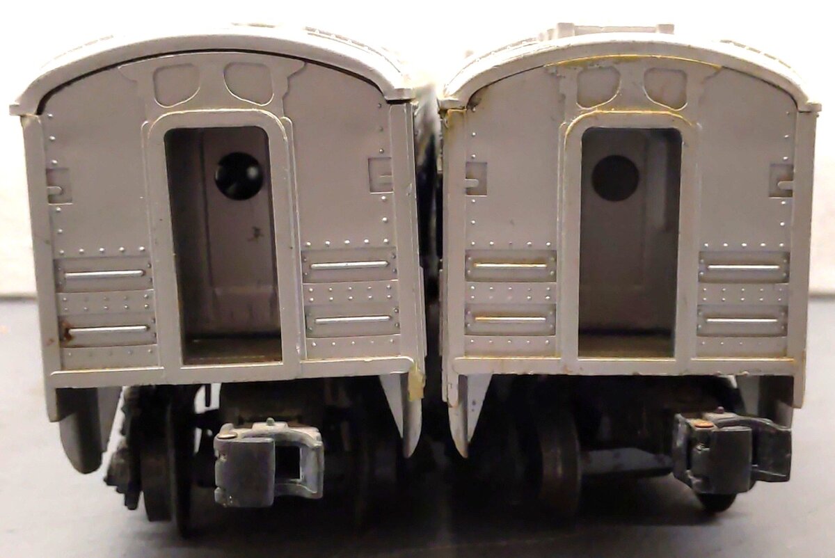 Lionel Vintage O Gauge Postwar "Santa Fe" Passenger Cars: 2414, 2416 [2] VG