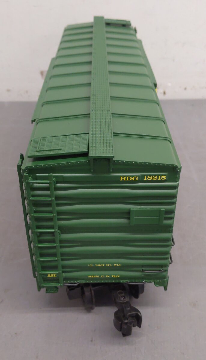 Aristo-Craft 46024 G Scale Reading Steel-Side Boxcar #18215 LN/Box