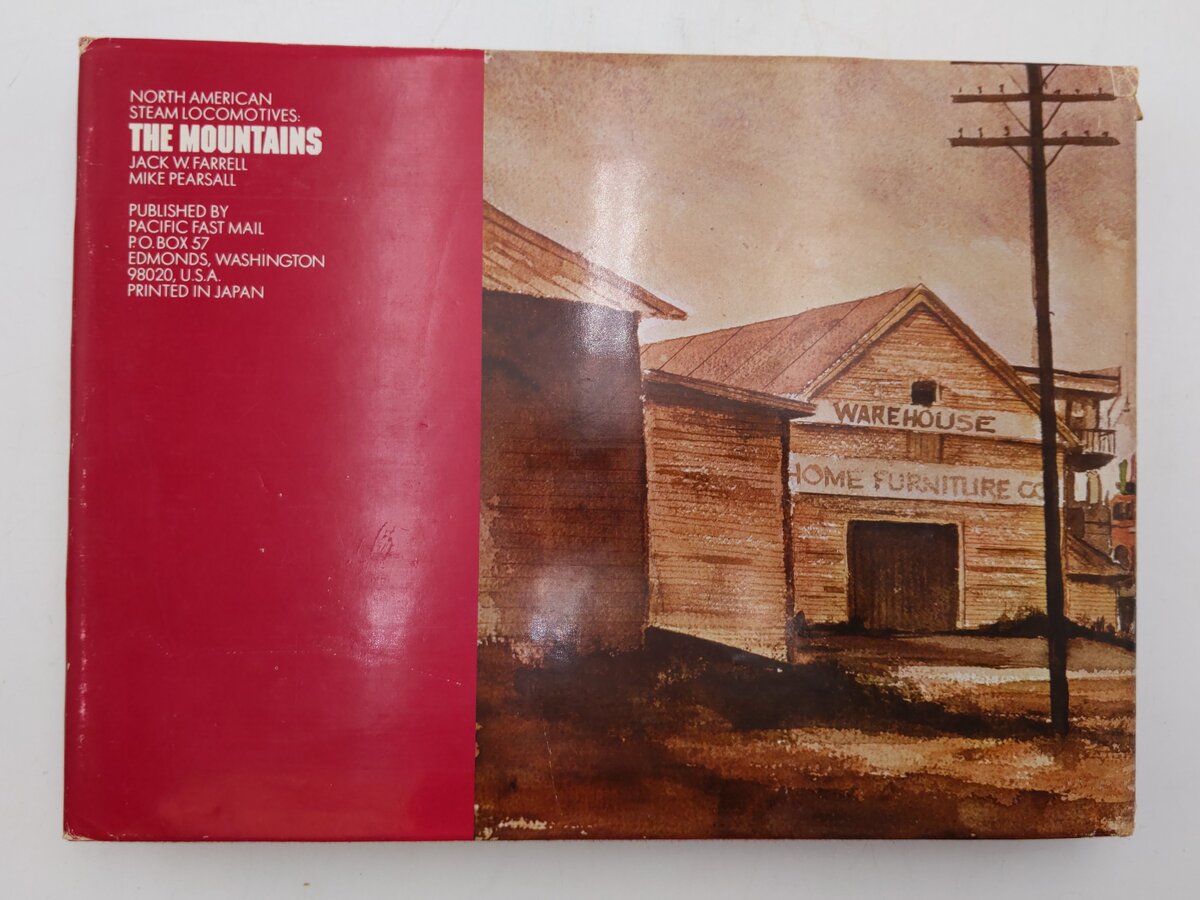 North American Steam Locomotives Hardcover Book By Jack Farrell & Mike Pearsall VG