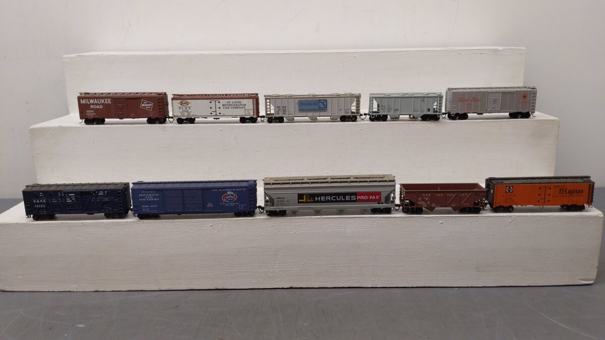 Mantua, Varney, & Other HO Scale Assorted Freight Cars: 4539, 26349, 50483 [10]