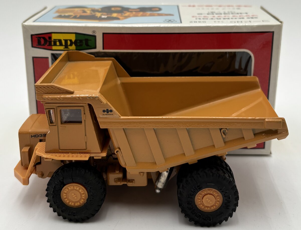 Yonezawa Toys 0382 1:60 T-56 Diapet Komatsu HD320-2 Dump Truck LN/Box
