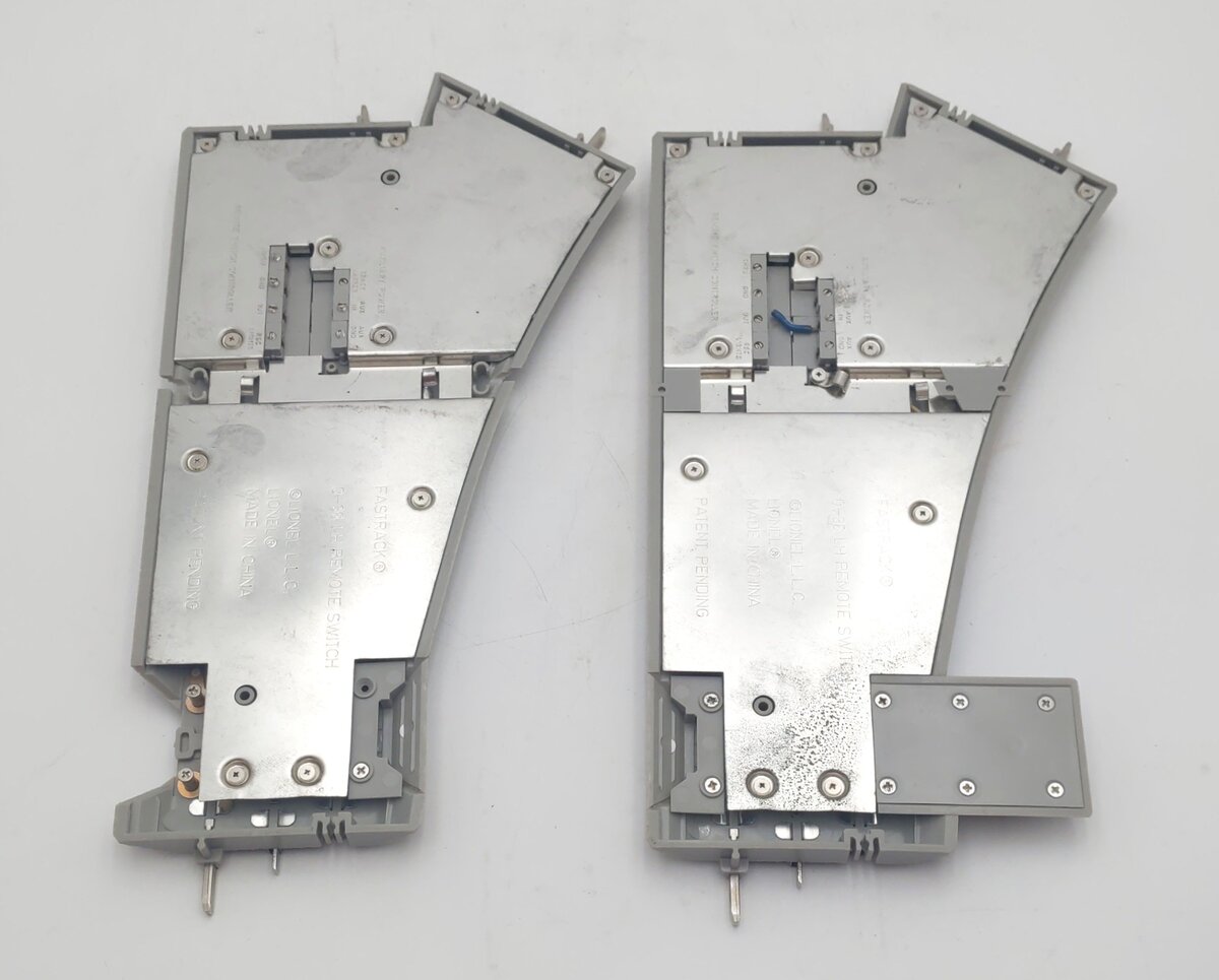 Lionel 6-81947 0-36 Remote Left Hand FasTrack Switch Turnout [2] VG