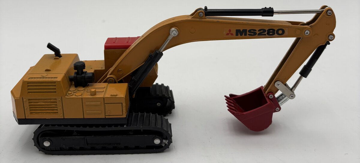Yonezawa Toys 01500 1:60 Diapet K-42 MS280 Mitsubishi Power Shovel VG/Box