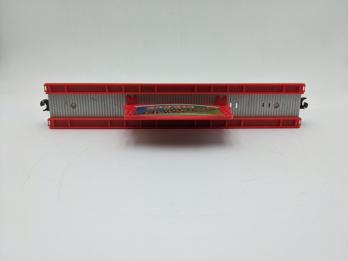 K-Line K691-5302 O Gauge Circus Transport Flatcar w/ Billboard & Circus Figures EX/Box