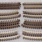 Atlas 6001 O Gauge 3-Rail Nickel Silver Track Starter Set (Pack of 16) EX/Box
