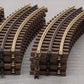 Atlas 6001 O Gauge 3-Rail Nickel Silver Track Starter Set (Pack of 16) EX/Box