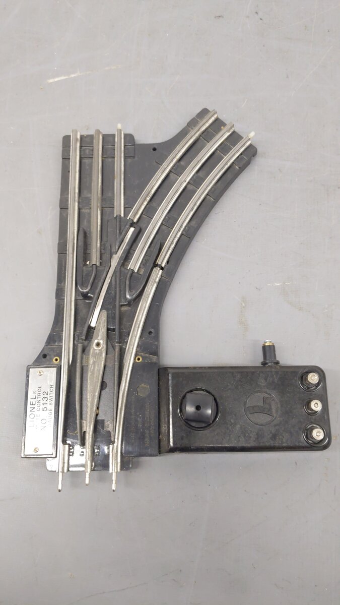 Lionel 6-5132 O Right Hand Remote Control Switch Turnouts [3] VG