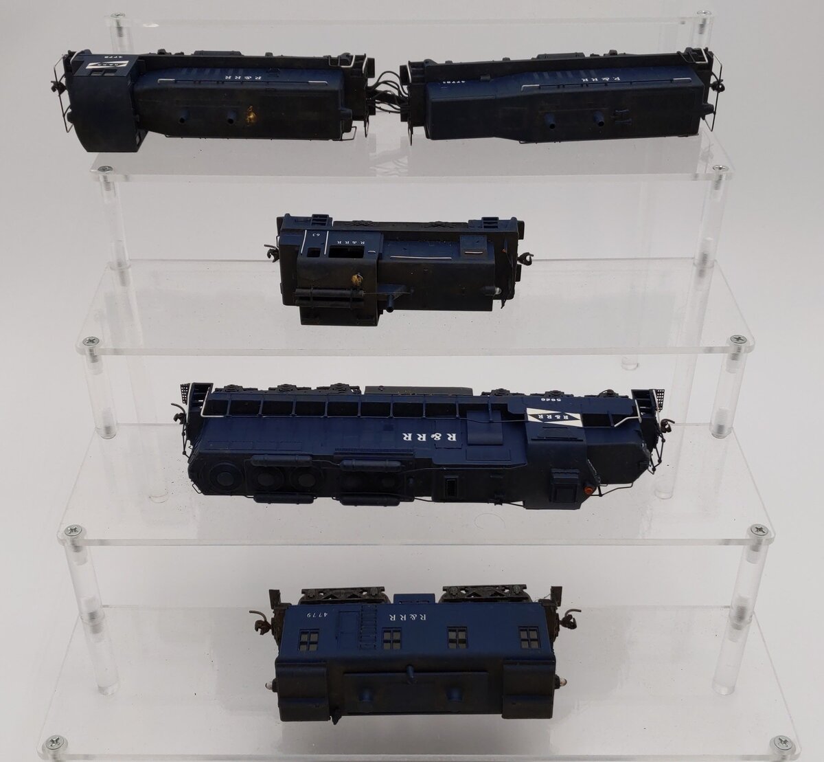 HO Custom R&RR Diesel Locomotives: 4778, 63, 4779, 5626 [5]