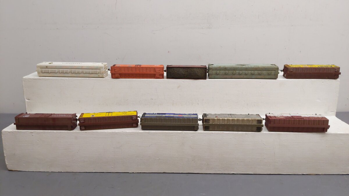 Varney & Others HO Scale Assorted Freight Cars: 4057, 4623, 101, 91736 [10]