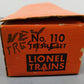 Lionel 110 Vintage O Graduated Trestle Set EX/Box
