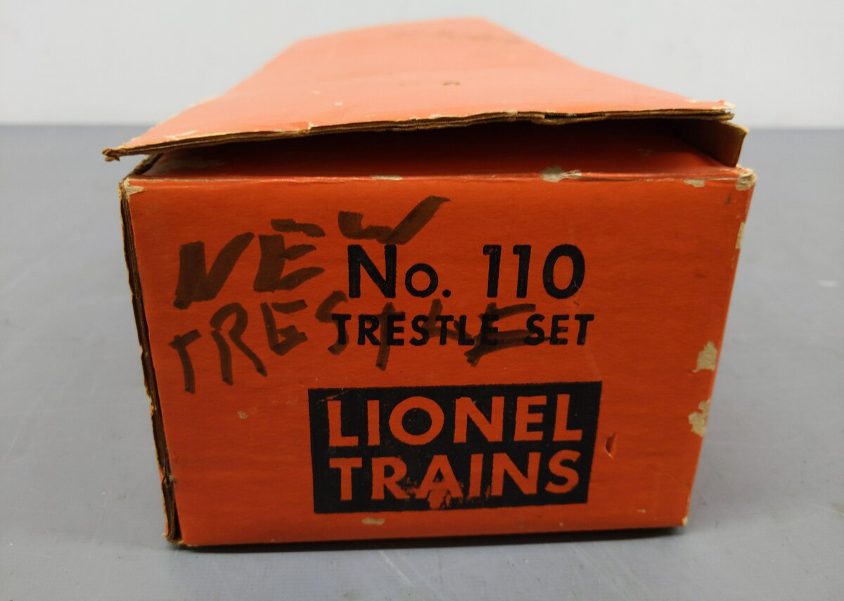 Lionel 110 Vintage O Graduated Trestle Set EX/Box