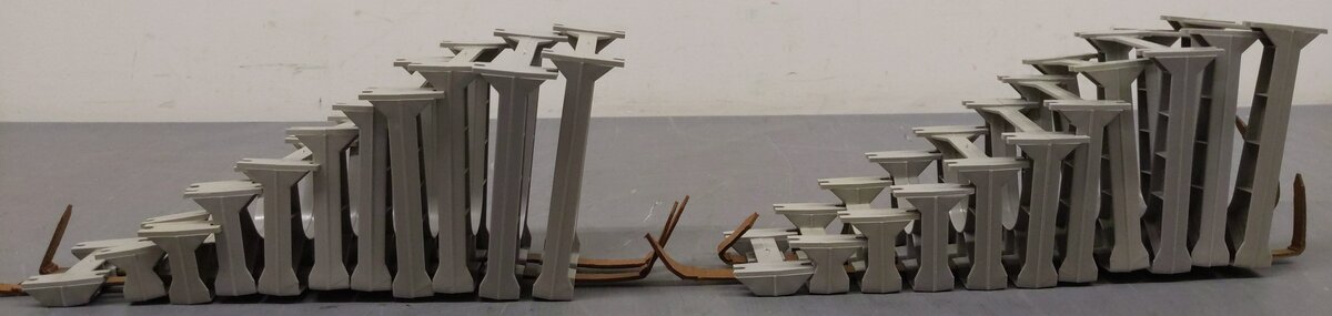 Lionel 110 Vintage O Graduated Trestle Set EX/Box