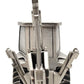 SpecCast DS-9673605 1:50 Pewter New Holland E-Series Backhoe 555E LN/Box
