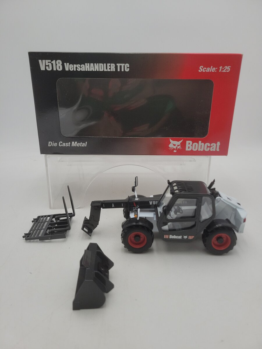 Bobcat 6901258 1:25 Scale Versa Handler TTC Shooting Boom Die Cast Metal LN/Box