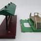 Lionel O Gauge Vintage Milk Platform & Station Platform- 3462, 157 [2] EX