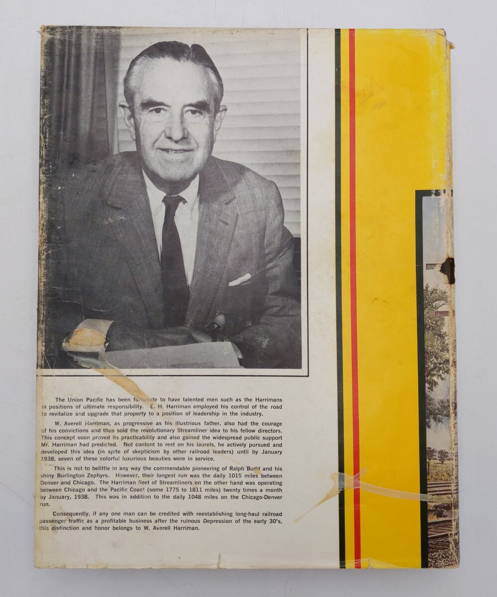 The Union Pacific Streamliners Book By William Kratville, Harold E. Ranks