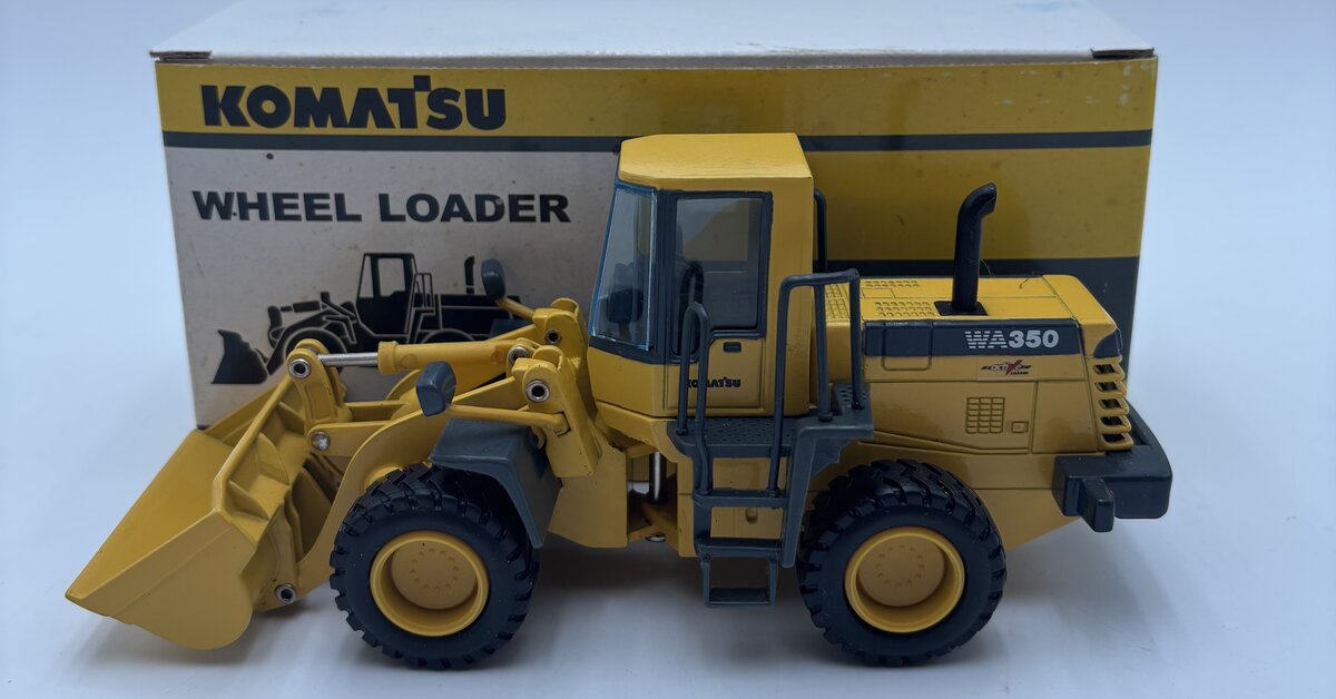 Komatsu 1:50 WA350 Wheel Loader LN/Box