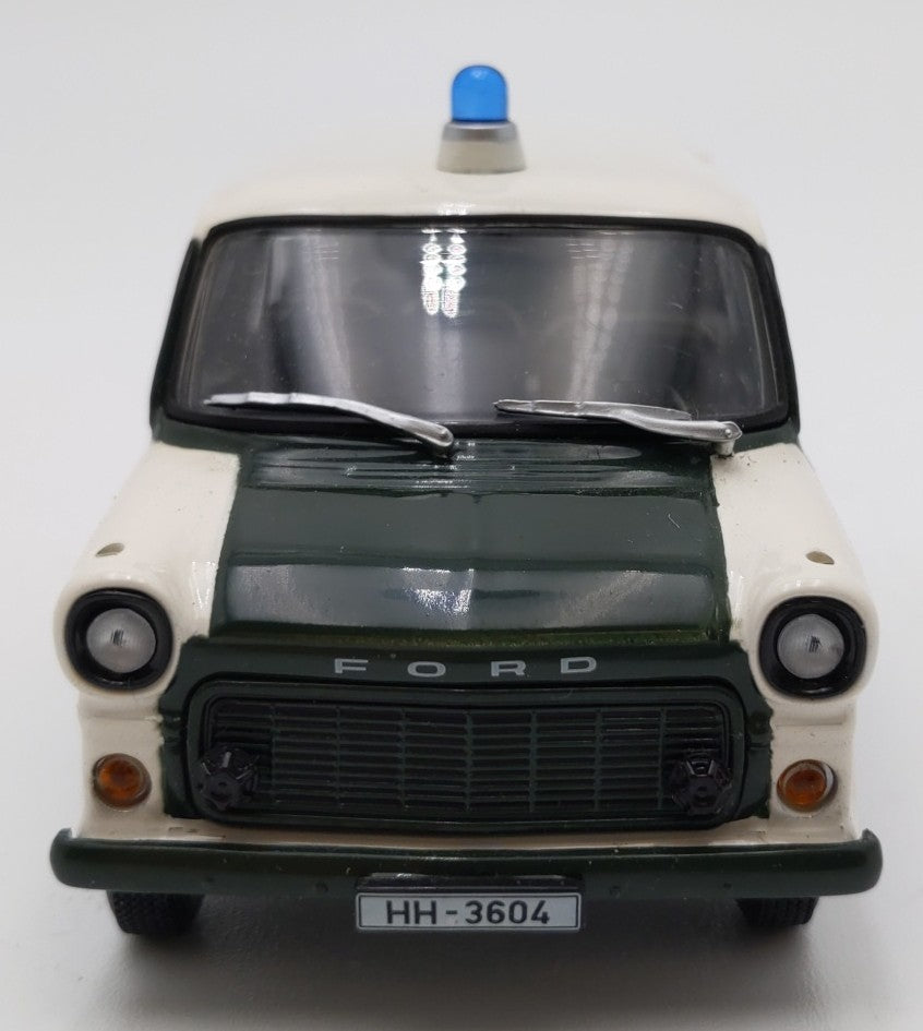 Minichamps 4000082490 1:43 Die-Cast 1971 Ford Transit Bus "Polizei Hamburg" EX/Box