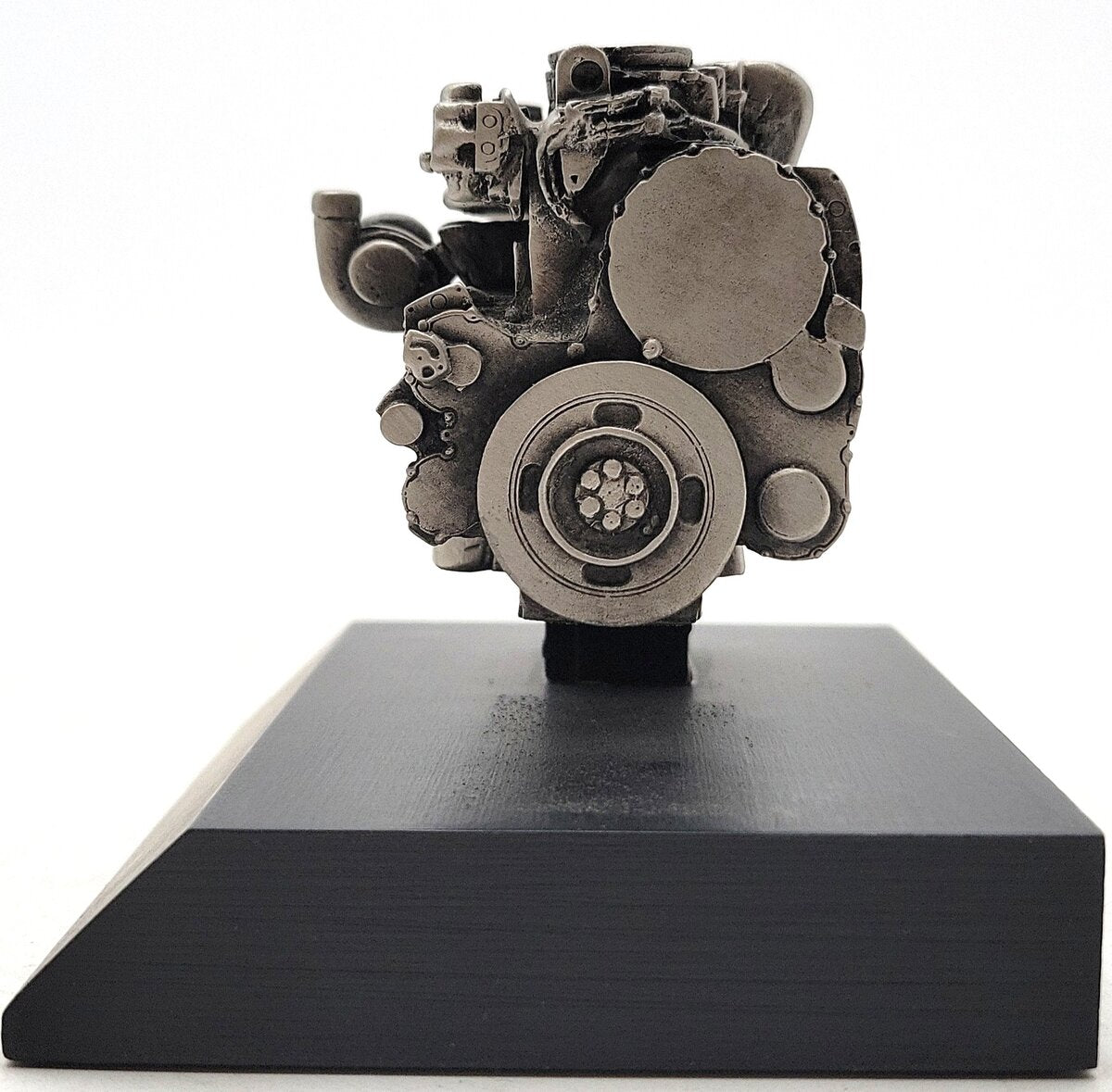 Pewter CAT H1000 Diesel Engine Mounted on Stand LN/Box