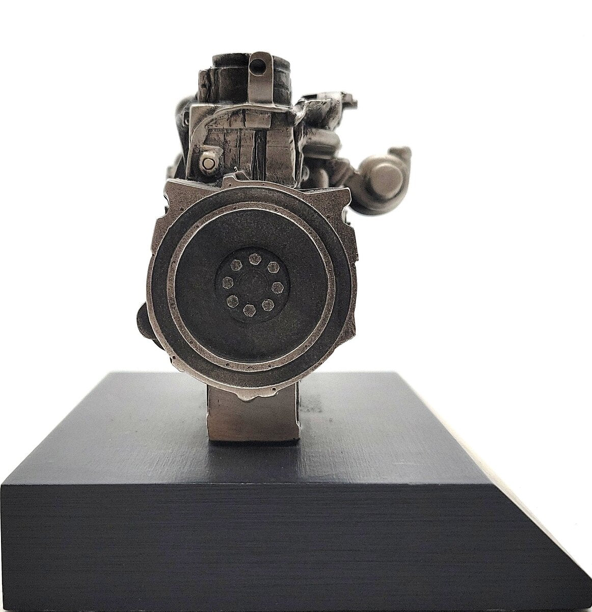 Pewter CAT H1000 Diesel Engine Mounted on Stand LN/Box