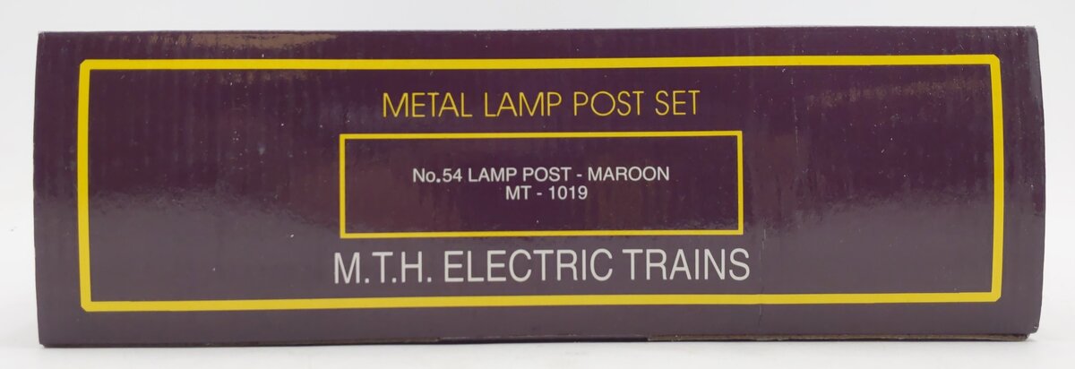 MTH 20-1019 O Gauge No.54 Maroon Lamp Post EX/Box