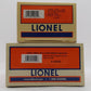 Lionel O Gauge Assorted Boxcars # 9697, Lenny Dean [2] LN/Box