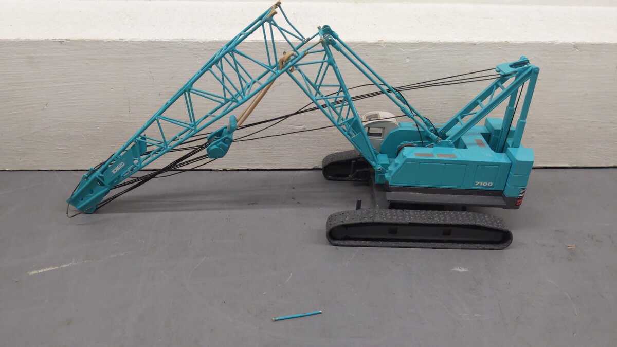 Acme 7120 1:50 Scale By Kobelco MastertechTurquoise 7100 Hydraulic Crane VG