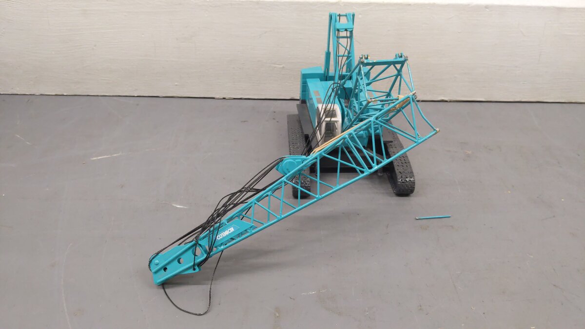 Acme 7120 1:50 Scale By Kobelco MastertechTurquoise 7100 Hydraulic Crane VG
