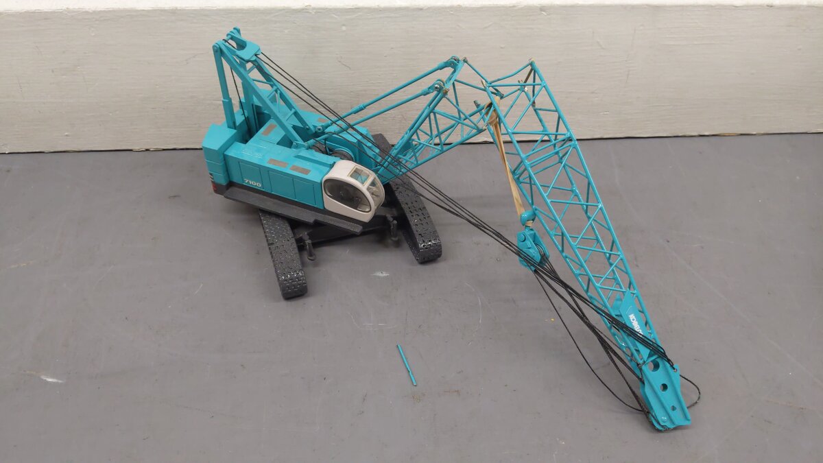Acme 7120 1:50 Scale By Kobelco MastertechTurquoise 7100 Hydraulic Crane VG