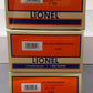 Lionel O Gauge Assorted Christmas Freight Boxcars - #29941, #25033, #19998 [3] LN/Box