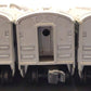 Lionel Vintage O Gauge "Santa Fe" Passenger Cars: 2408, 2409, 2410 [3] VG