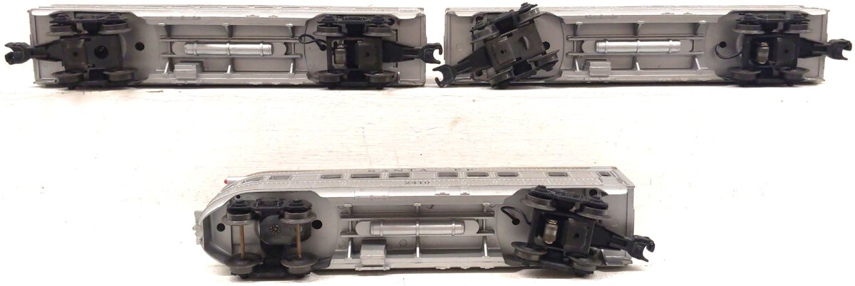 Lionel Vintage O Gauge "Santa Fe" Passenger Cars: 2408, 2409, 2410 [3] VG