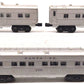 Lionel Vintage O Gauge "Santa Fe" Passenger Cars: 2408, 2409, 2410 [3] VG