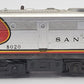 Lionel 6-8020 O Gauge Santa Fe Alco A Diesel Locomotive VG