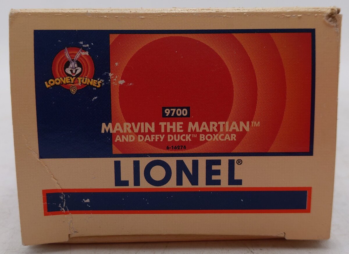 Lionel 6-16274 O Marvin the Martian and Daffy Duck Boxcar #9700 EX/Box