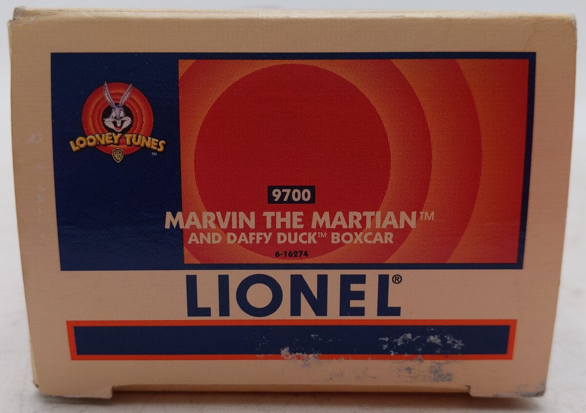 Lionel 6-16274 O Marvin the Martian and Daffy Duck Boxcar #9700 EX/Box