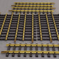 Aristo-Craft 11000 G Gauge Euro Style Brass 12" Straight Track (12) VG/Box